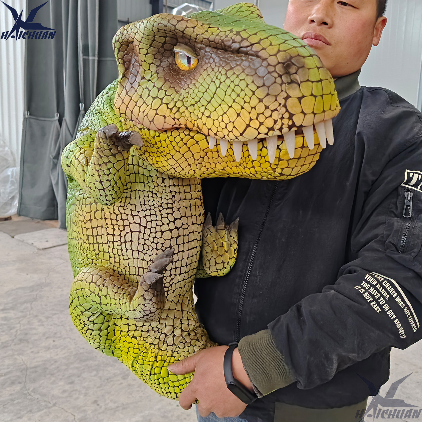 Animatronic Dinosaur Puppet: A Jurassic Adventure in Your Hands